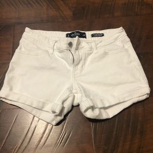 White Hollister Shorts